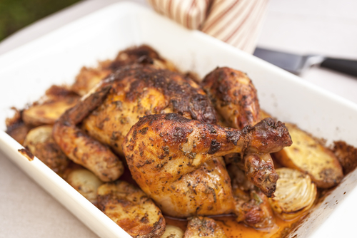 Parsley, Sage, Rosemary and Thyme Chicken with Potatoes