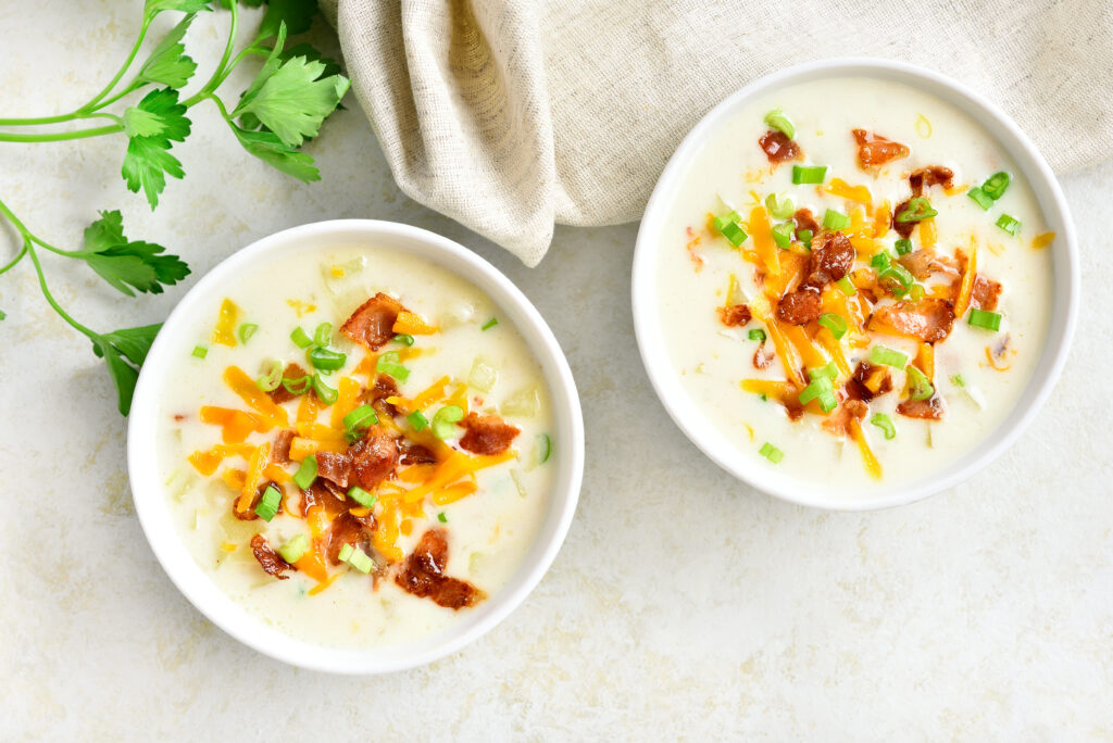 Cheddar Potato Soup