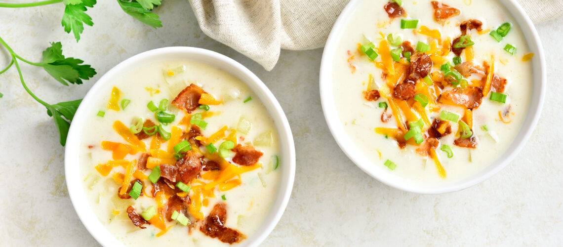 Cheddar Potato Soup