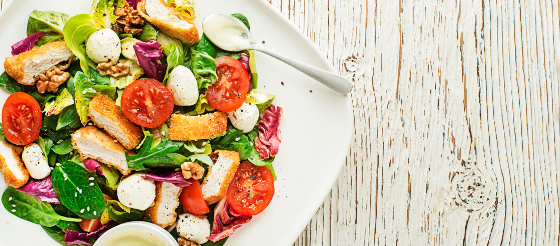 Chicken Parmesan Salad